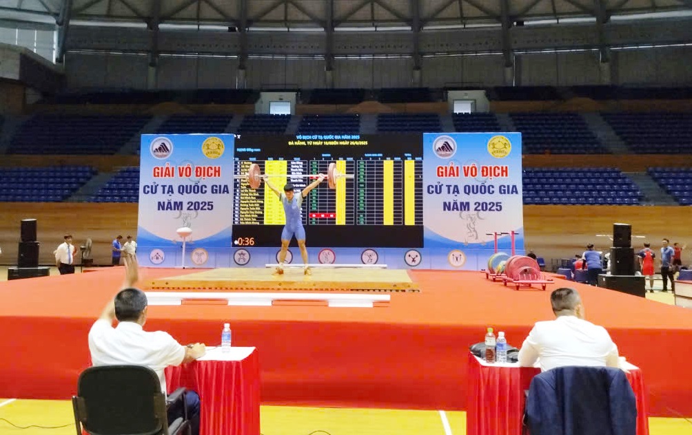 Khởi tranh Giải Vô địch cử tạ Quốc gia năm 2025
