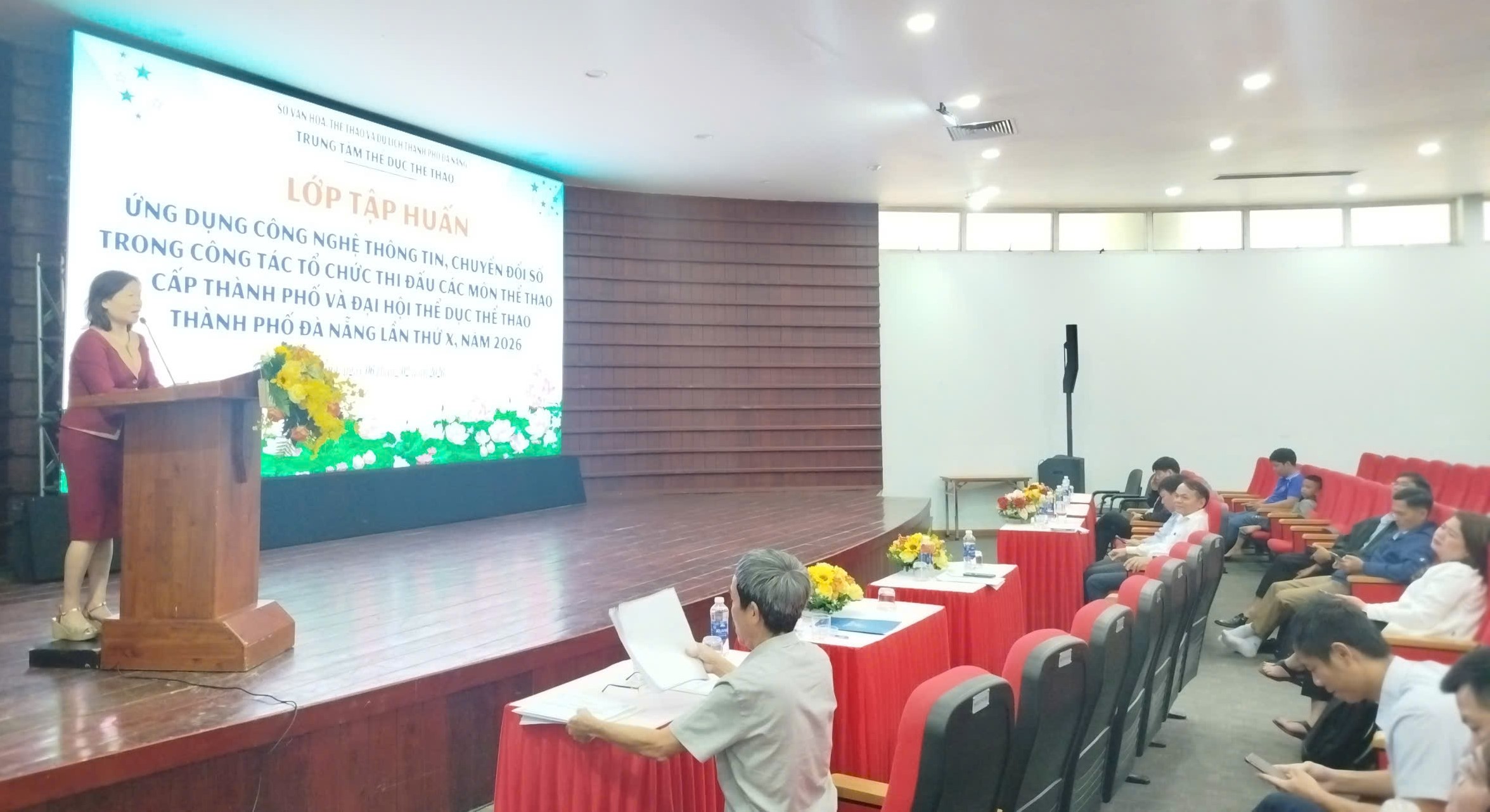 Lớp tập huấn ứng dụng công nghệ thông tin, chuyển đổi số trong công tác tổ chức thi đấu các môn thể thao cấp thành phố và Đại hội Thể dục thể thao thành phố lần thứ 10 năm 2026